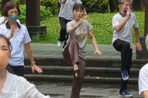 Morning Taichi in 台湾（台北）